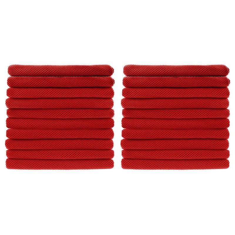 Peicees 20Pcs 40x12'' Microfiber Neck Cooling Towels Sports Sweat Towels Headband for Travel Beach Swimming Camping Climbing Gym Yoga Workout Backpacking, Quick Dry Super Absorbent Compact Lightweight - Image 1